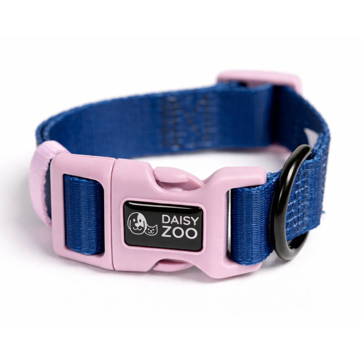Obroża dla psa Granatowa – Daisy Zoo