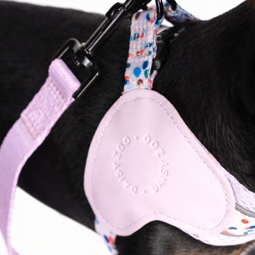 Szelki Step-in dla psa Liliowe – Daisy Zoo